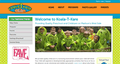 Desktop Screenshot of koala-t-kare.com
